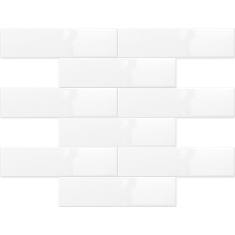 Emser Tile Cognito 2" x 8" Decorative Accent Tile in White Wayfair